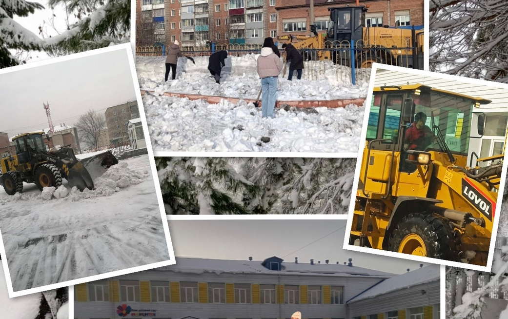 Киселевск. Слаженная работа в снежную погоду в детском саду 10 «Семицветик» Киселевск. Слаженная работа в снежную погоду в детском саду 10 «Семицветик»